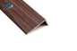La parete diritta di alluminio di Angel Alloy Profiles Powder Coating sistema l'altezza di legno del grano 1cm