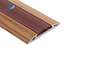 Bordo di alluminio che fiuta, scala di legno della scala di slittamento del ODM anti del grano che fiuta per il tappeto